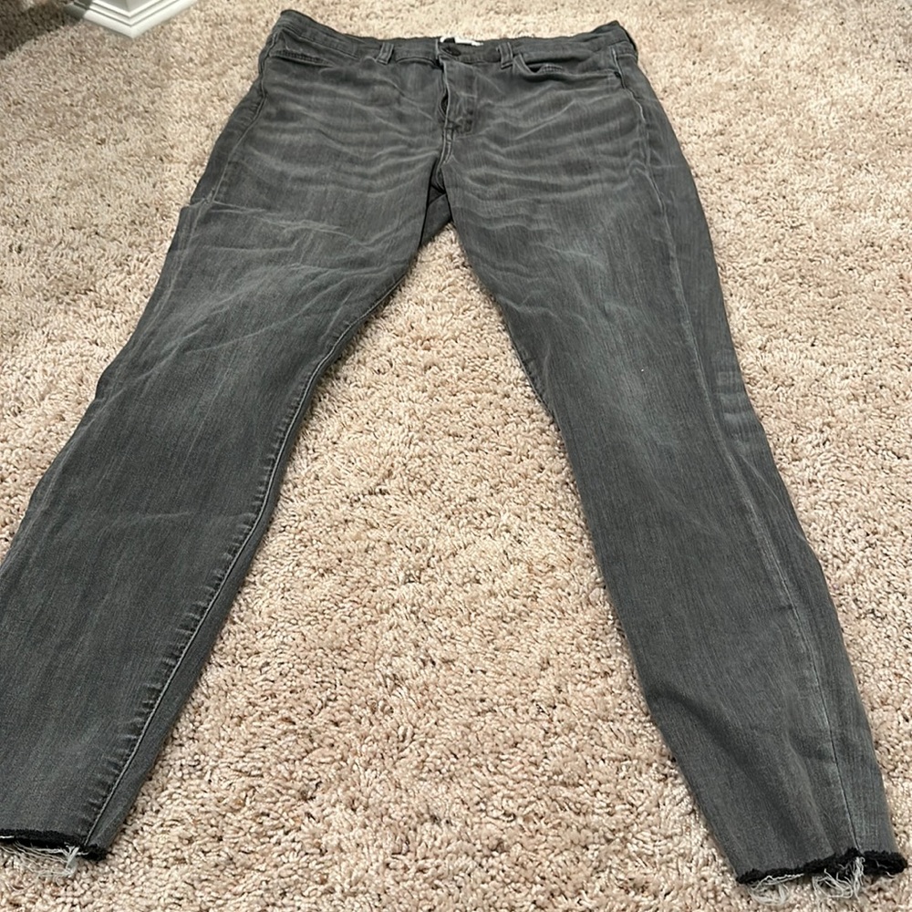 Grey jeans